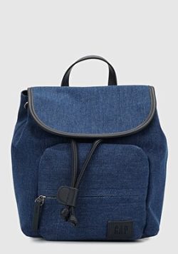 Lacivert Kadin Sirt Çantasi