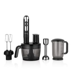 Korkmaz Mia Multi Blender Set Siyah/krom