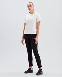 W Embossed Print Crew Neck T-Shirt S222105-102