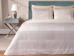 Madame Coco Faron Çift Kişilik Madame Coco Crep Baskılı Nevresim Takımı – Bej