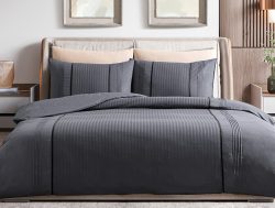 Madame Coco Mousse Çift Kişilik Nervürlü Nevresim Takımı