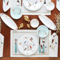 Karaca Fine Pearl New Grace 26 Parça 6 Kişilik Kahvaltı/Servis Takımı Mint