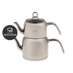Karaca Powersteel 316 Çelik Vega Midi Çaydanlık Takımı