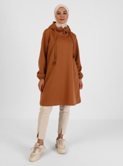 Sweatshirt Tavin Camel / Camel