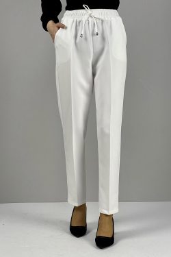 Pantolon MODAPİNHAN Beyaz