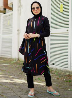 Tesettür Mayo Minel Mayo Siyah