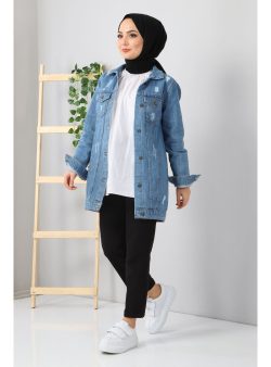 Ceket MISSVALLE Açık Mavi / Bebe Mavisi