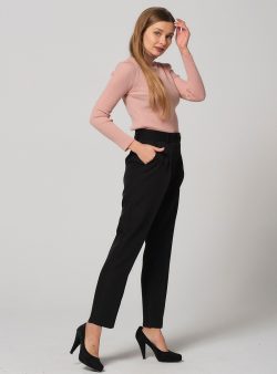 Pantolon Veteks Line Siyah