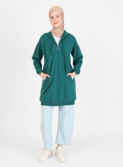 Kap / Pardesü Refka Yeşil