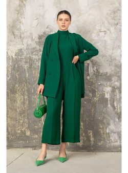 Takım Melike Tatar Zümrüt Yeşili