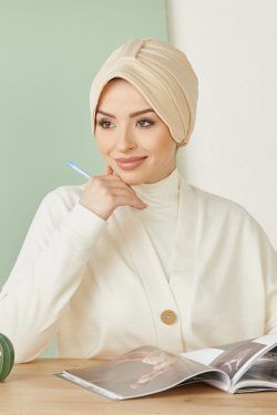 Hazır Türban Tofisa Bej