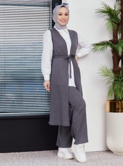 Yelek Tofisa Antrasit