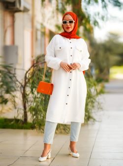 Tunik Por La Cara Beyaz
