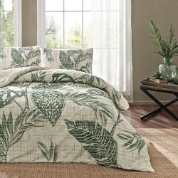 Linens Freda Tek Kişilik Nevresim Takimi Yeşil Yeşil