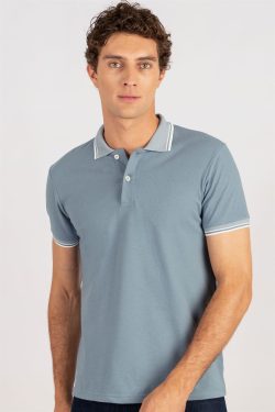 Slim Fit Polo Yaka Pike T-Shirt