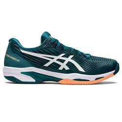 Asics SOLUTION SPEED FF 2 Erkek Yeşil Tenis Ayakkabısı 1041A182-300