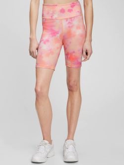 Pembe Batik GapFit High Rise Biker Şort