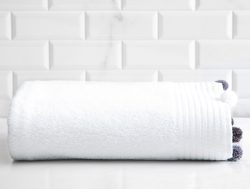 Madame Coco Valerie Banyo Havlusu – Beyaz