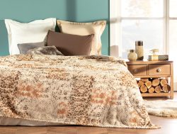 Madame Coco Lenora Wellsoft Baskılı Battaniye