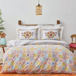 Karaca Home Lumina Sarı 0 Pamuk Çift Kişilik Nevresim Takımı