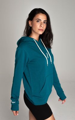 The Basic Koleksiyonu – Hoodie | Petrol Mavisi