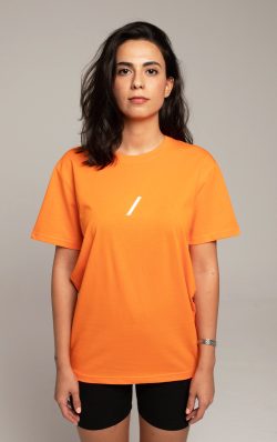 The Basic Koleksiyonu T-Shirt | Turuncu