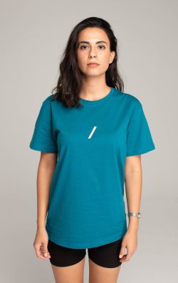 The Basic Koleksiyonu – Tshirt | Petrol Mavisi