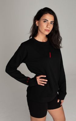 The Basic Koleksiyonu – Sweatshirt | Siyah