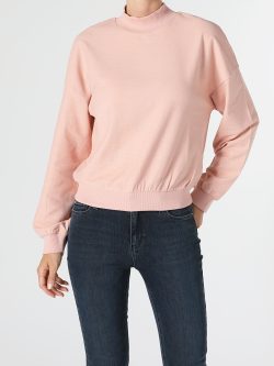Regular Fit Pembe Kadın Sweatshirt