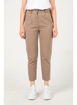 Pantolon Melike Tatar Vizon / Camel