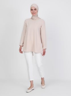 Pantolon Veteks Line Ekru