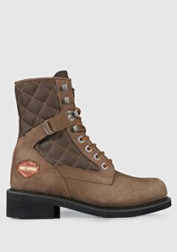 New Worker Koyu Kahve Kadin Nubuk Bot 025g100078