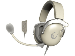 RAMPAGE R81 Champion 7.1 Surround Sound System Mikrofonlu Gaming Kulak Üstü Kulaklık Bej