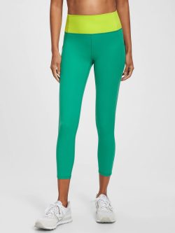 Yeşil GapFit PowerMove High Rise Legging Tayt