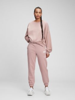 Pembe High Rise Gap Logo Jogger Eşofman Altı