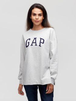Gri Gap Logo Oversize Sweatshirt