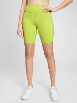 Sarı GapFit High Rise Biker Şort