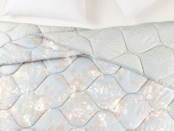 Madame Coco Curtice Çift Kişilik Micro Yorgan – Mavi