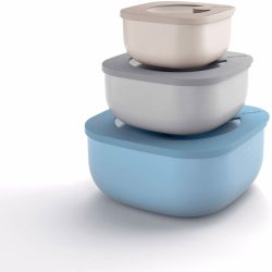 Guzzini 3 Parça Saklama Kabı Kısa