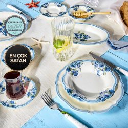 Karaca Nostalji 26 Parça 6 Kişilik Kahvaltı/Servis Takımı