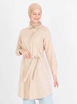 Tunik Refka Açık Vizon