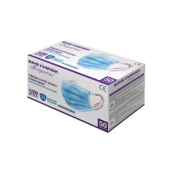 Hijyenik Yüz Maskesi Kolay Takılabilir 50’li