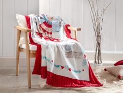 Madame Coco Jasper Welsoft Baskılı Battaniye