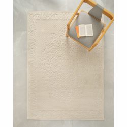 Kaşmir Halı 7/24 Queen Diana White 200×290 cm