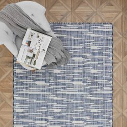 Kaşmir Halı Doğasever Geri Dönüşümlü Pamuk Halılar Ayaz 80×150 cm