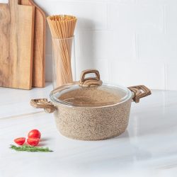 Karaca Wood Silver Bio Granit Tencere 24 cm