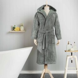 Karaca Home Motto Yeşil Triga Bornoz L/XL