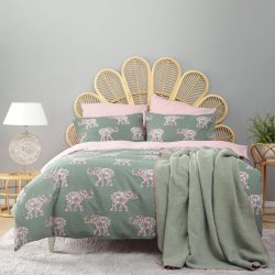 Sarah Anderson Lino Tek Kişilik Pamuk Nevresim Battaniye Seti