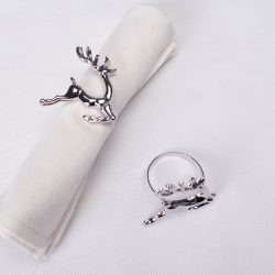Karaca Home Deer Silver 2’li Peçete Yüzüğü