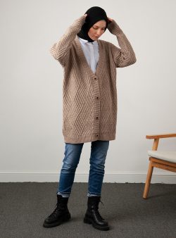 Triko Hırka Por La Cara Vizon